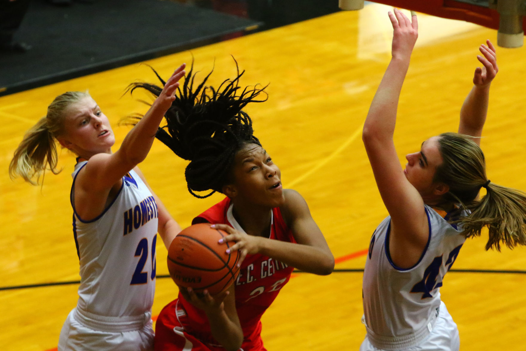 Gallery: E.C. Central vs. Homestead girls basketball